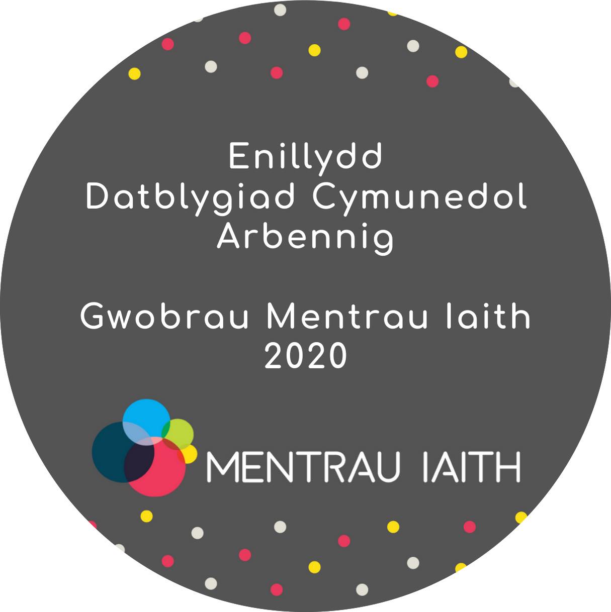 Our Mentrau Iaith Award